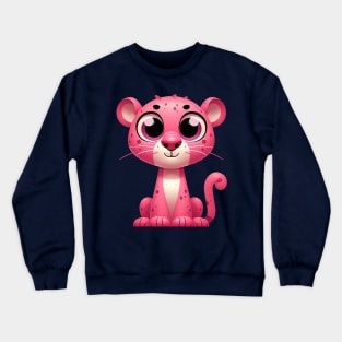 Cute Pink Panther Crewneck Sweatshirt